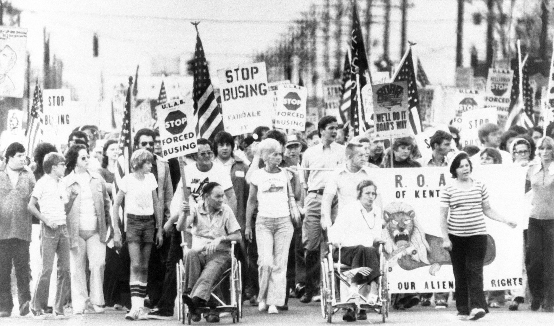 1976: Civil Rights Anti-Busing